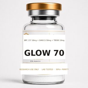 GLOW 70 (BPC 157 10mg + GHK-CU 50mg + TB500 10mg)